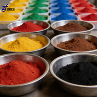 Poudre de pigment d'oxyde de fer de qualité supérieure pour la fabrication de carreaux, peinture, matière première, teinture plastique, coloration du caoutchouc, construction