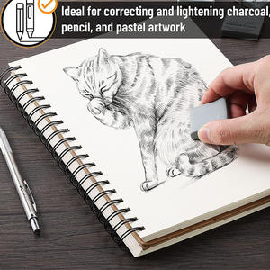 Secolorart <span class=keywords><strong>gomme</strong></span> pétrie couleur <span class=keywords><strong>grise</strong></span> <span class=keywords><strong>gomme</strong></span> malaxable moulable pour artiste <span class=keywords><strong>dessin</strong></span> croquis - Product Image 5