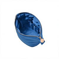 Sac de maquillage de voyage tendance, sac cosmétique personnalisable, organiseur de maquillage portable pour pinceaux de maquillage