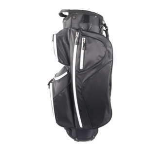 Sac de golf en nylon de haute qualité, fabriqué en Chine, durable, populaire au prix d'usine, logo personnalisé, noir, 9*36'' - Product Image 1