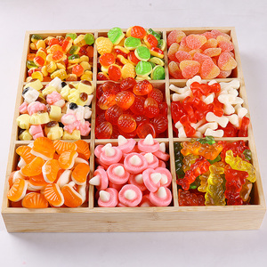 Toptan Özel Çeşitli Meyve Aromalı Jöle Şekerleme Ekşi Tatlı Helal Meyve Şekillendirme Toplu Jöleler - Product Image 3