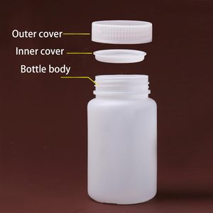 Offre Spéciale – Contenant Vide en PEHD Noir de 2L et 3L pour Compléments Nutritionnels, Protéines de Lactosérum, Bonbons et Chocolat – Impression Personnalisée et Étiquetage sur Mesure - Product Image 3