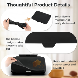 Housse de protection d'écran pour robot culinaire <span class=keywords><strong>Thermomix</strong></span> TM7, tapis de protection résistant à l'usure et aux rayures, tapis en silicone de qualité alimentaire - Product Image 5