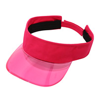 Casquette de baseball en PVC style visière – Chapeau de soleil parent-enfant transparent couleur gelée, protection UV, visière incurvée, chapeaux personnalisés tendance