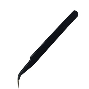 <span class=keywords><strong>Pinzas</strong></span> <span class=keywords><strong>de</strong></span> Codo <span class=keywords><strong>de</strong></span> Acero Inoxidable <span class=keywords><strong>de</strong></span> Grado Industrial con Mango Cómodo <span class=keywords><strong>de</strong></span> 120 mm, Antiestáticas y Resistentes a los Ácidos - Product Image 1