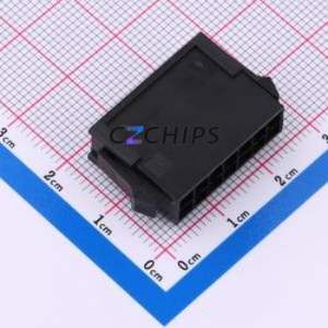 43020-14R Housing (Wire-to-Board / Wire-to-Wire) P=3mm Connector ( Jack Structure: 2x7P )( Pitch: 3mm )( Row Spacing: 3mm ) - Product Image 2