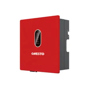 Onesto 3 phase hybrid solar system 10kw inverter 5kw 6kw 8kw solar hybrid inverter 380v has CEI Certification