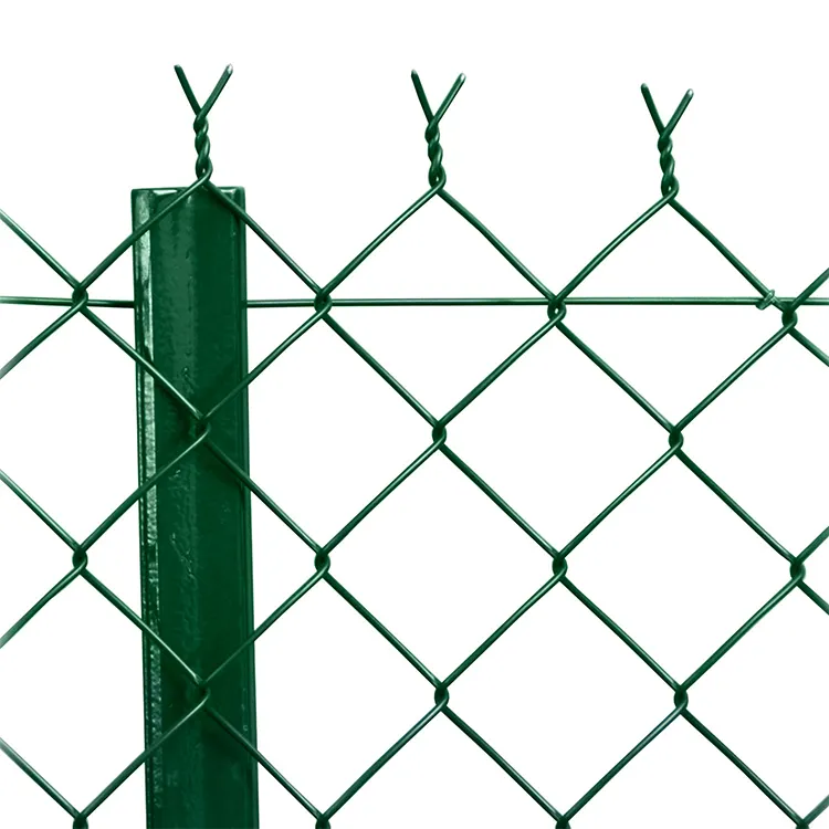 Recinzione a catena in metallo moderno con specifiche personalizzate in rete metallica diamantata zincata per il cancello di sicurezza e l'utilizzo della prigione