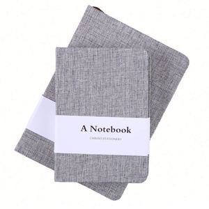 Carnet et Journal Personnalisés en Lin, Couverture Rigide, Format A5, 100 Feuilles, Fournitures Scolaires de Haute Qualité, Agenda Élégant - Product Image 1