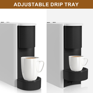Kingze Cafetière expresso domestique automatique Système d'infusion portable électrique haut de gamme Petite cafetière à capsules pour usage domestique et extérieur - Product Image 2