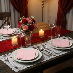 Tovaglioli di Carta Colorati Personalizzati con Logo, Monouso, a 3 Veli, in Pura Cellulosa, Morbidi, Multi-Piegati, Goffrati, Stile Sacchetto, per Cocktail - Product Image 5