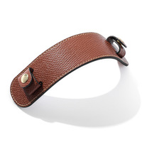 MHS-D-35 Borsa da Viaggio Media-Grande con Tracolla, Accessorio per Borsa con Supporto per Spalla in Pelle Bovina di Secondo Strato per Alleviare la Pressione