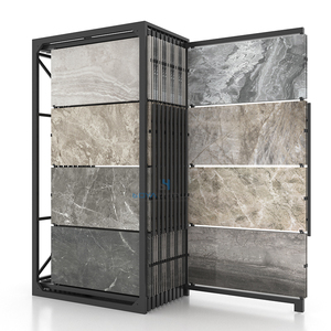 Nhà máy sản xuất hiện đại kéo-đẩy điều chỉnh tùy chỉnh khung đá cẩm thạch Granite Mosaic slab trượt gốm sứ hiển thị gạch đứng - Product Image 1