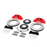 Kit de freinage surdimensionné ICOOH Racing DM4 à 4 pistons, étrier de frein avant, disque de frein 355 mm pour Renault Clio 16V-MK1 R18 Wheel