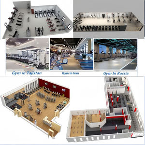 GLS 고중량 헬스장 상업용 런닝머신, TV 경사 기능, 와이파이 및 터치 스크린을 갖춘 고급 클럽용 트레드밀 - Product Image 4