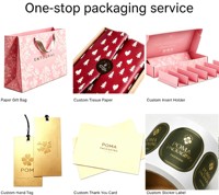 Bolsas de Regalo Cuadradas Personalizadas con Asas de Cinta de Tela Rosa para Ramos de Boda