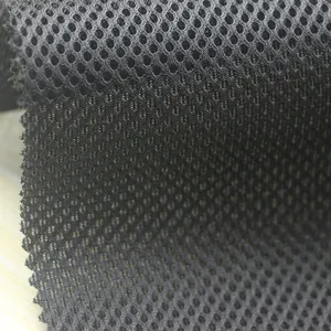 3D Mesh Fabric 100 Polyester Warp Knit Flow Honeycomb Air Breathable Royal 3D Sandwich Mesh fabric for Pillow Chair Mattress