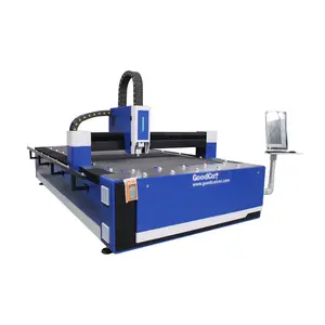 Alimentation laser à fibre avec machine de découpe laser en acier inoxydable