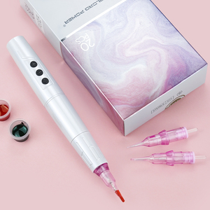 Grosir Makeup permanen mesin tato alis nirkabel garis bibir perangkat tato untuk tato seniman kerja - Product Image 4