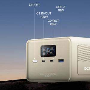 Mini Estación de Energía Portátil Recargable USB PD100W para Camping, Batería de Respaldo Lifepo4 para Teléfonos Móviles y Laptops - Product Image 5