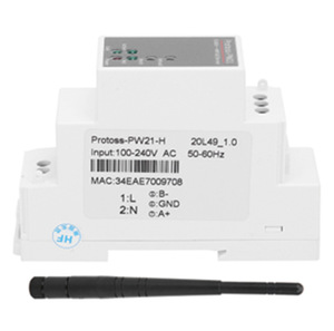 Servidor de Dispositivos Seriales RS485 a WiFi/Ethernet, Modbus TCP/IP, Alimentación CA, PW21-H m207 - Product Image 2
