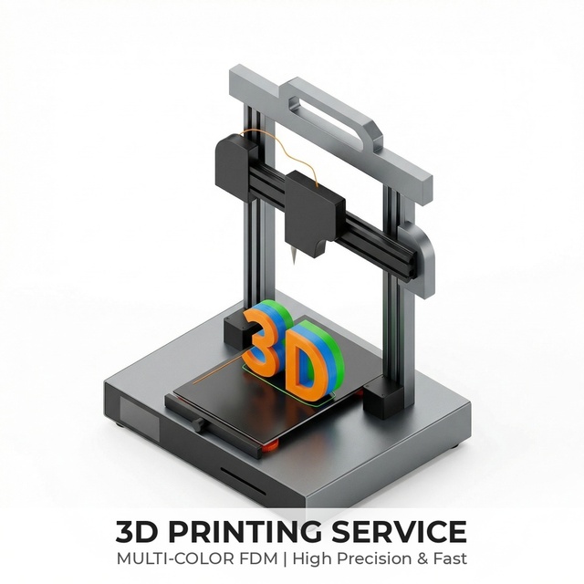 Rapid Prototyping Custom 3D Printing Service SLA SLS FDM MJF DMLS Parts with Plastic Resin