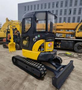 Excavadora Usada Japonesa Komatsu PC35 Mini Crawler, Excavadora Usada PC35 PC55 PC40MR en Venta - Product Image 6
