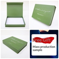 Scatole Regalo Personalizzate Stile Conchiglia e Libro con Cartoncino Grigio, Scatola Personalizzabile con Coperchio Stile Cielo e Terra, Stampa Personalizzata