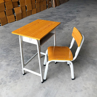 Chaises de bureau en plastique en métal traditionnelles et modernes pour étudiants et enseignants pour une utilisation en atelier scolaire