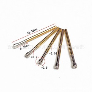 Sonda de prueba con punta cóncava tipo A P125, pin de resorte de 2.0 mm para pruebas de fijación - Product Image 5