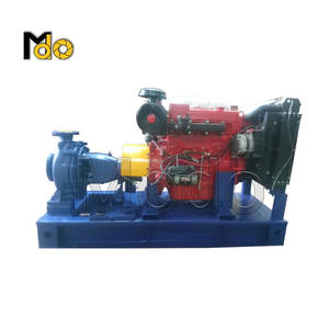 Horizontal 20HP Mix Flow Diesel Engine Water Pump with Mobile Trailer - China Mix Flow Pump, Horizontal Pump