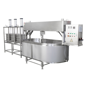 Ligne de production de fromage 500l 1000l 2000l Machine de fabrication de fromage Bac à fromage ovale - Product Image 2