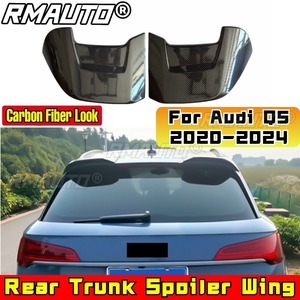 Rear Trunk Spoiler <b>Wing</b> Spoiler Car Rear Spoiler Rear <b>Wing</b> Body Kit Glossy <b>Black</b> for Audi Q5 2020-2024 Car Accessories - Product Image 2