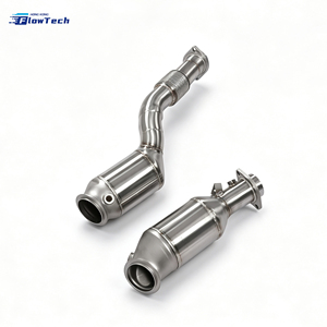 Tubería de Escape de Acero Inoxidable 304 para BMW M3 M4 F80 F82 F83 S55 3.0T, Mejora de Rendimiento, Curvado con Mandril, Euro 5, 200 Celdas - Product Image 2