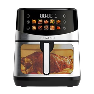 Freidora de Aire Digital de Acero Inoxidable Sokany de 13L para Uso Doméstico, Freidora sin Aceite, Freidora de Aire Inteligente de 14.5 Litros con Pantalla LCD a Color - Product Image 4