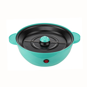 Máquina de palomitas eléctrica de 2000 ml con interruptor de control, roja, de plástico, para uso doméstico. - Product Image 3