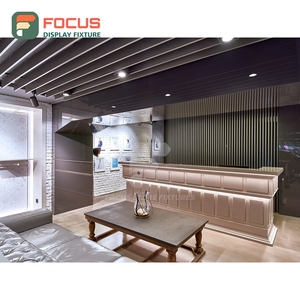 Étagères de présentation en verre trempé pour l'intérieur des magasins sur mesure, service de conception 3D, magasin de mode - Product Image 5