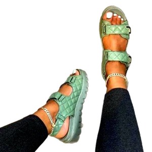 Women New Thick-Soled <b>Sandals</b> Summer Large Platform European and American Style Sports Beach <b>Sandals</b> Wholesale - Product Image 5