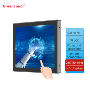 Écran tactile capacitif Green <span class=keywords><strong>Touch</strong></span> 17 pouces 250 cd de luminosité, écran ouvert, moniteur tactile de jeu avec 3M Disport - Product Image 2