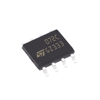 TL072CD Sirkuit Terpadu Merek ST Enkapsulasi 8-SOIC Chip Penguat Operasional Komponen Elektronik