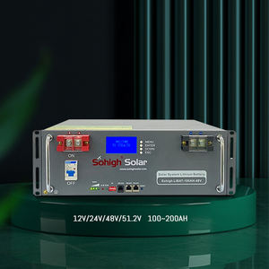 Batterie lithium-ion à décharge profonde <span class=keywords><strong>Sohigh</strong></span> LiBAT-48V100AH 12V/24V 300AH 100A avec chargeur 150A et longue durée de vie du cycle - Product Image 1