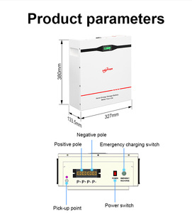 <span class=keywords><strong>Batteria</strong></span> da 2.5kwh 3kwh 5kwh 24v Energia Solare 25.6v 100ah 130ah 150ah 200ah <span class=keywords><strong>Batteria</strong></span> al Litio da Parete Lifepo4 Pack <span class=keywords><strong>24</strong></span> <span class=keywords><strong>Volt</strong></span> Power Wall - Product Image 2