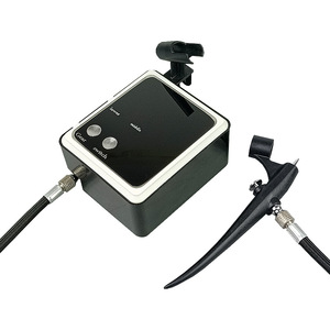 Mini Airbrush Pump <b>Kit</b> With 3 Speed Settings Gravity Feed Portable For Artwork Spray Painting <b>Model</b> Gundam Figure - Product Image 4