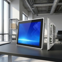 Panel PC Táctil Industrial de 15, 17 y 19 Pulgadas para Exteriores, Totalmente Impermeable IP67, Resistente a Golpes, Brillo de 1000 cd/m2