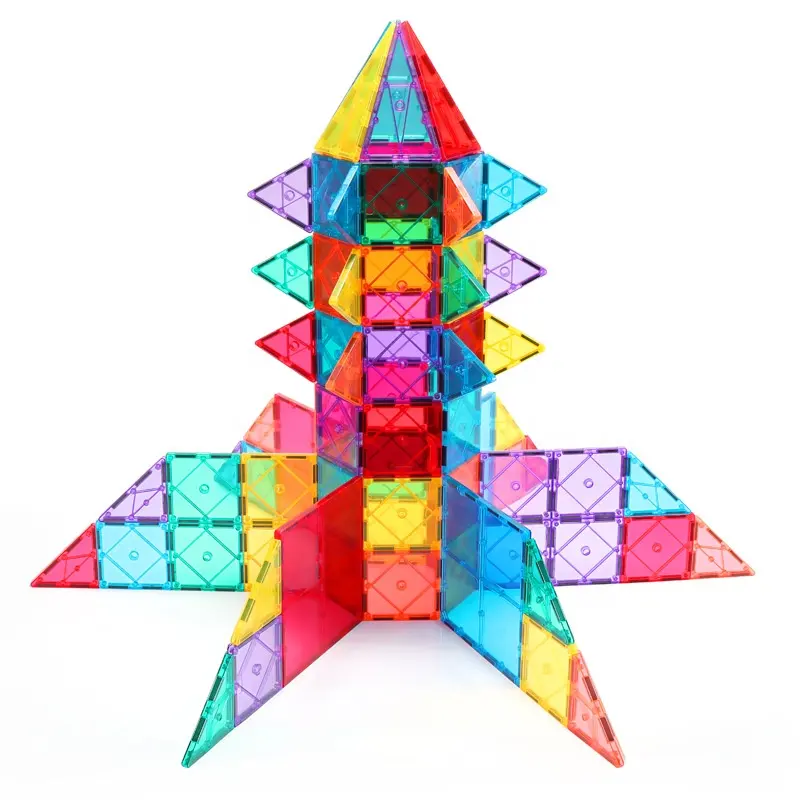 Bestseller Toy Magnetic Constructors Bausteine Spielzeug Handmade Designer Magnet Building Tiles