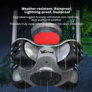 Wistino mới đến 8K CMOS cảm biến mạng Máy ảnh ffvideo ứng dụng kiểm soát 4 PTZ phát hiện chuyển động âm thanh báo động <span class=keywords><strong>WIFI</strong></span> máy ảnh - Product Image 6