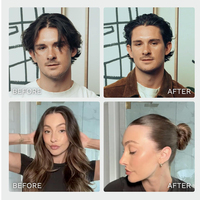 Pomata per Capelli Unisex a Base d'Acqua, Facile da Lavare, Fissaggio Opaco per Capelli Ricci, Barba ed Extension