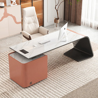 Mobilier de bureau Bureau de direction commerciale Table de bureau de luxe chez CEo Manager Boss