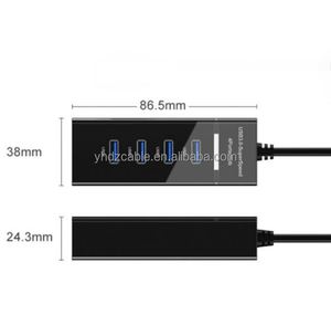 Hub USB 3.0 de Uno a Cuatro Puertos, Hub Multi Velocidad 2.0, Adaptador USB para Computadora, Expansión de 4 Puertos USB - Product Image 4