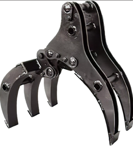 Hydraulic Rotating <strong>Log</strong> <strong>Grapple</strong> Excavator Mechanical <strong>Grapple</strong> Attachments for Construction Machinery Wood Grab - Product Image 6